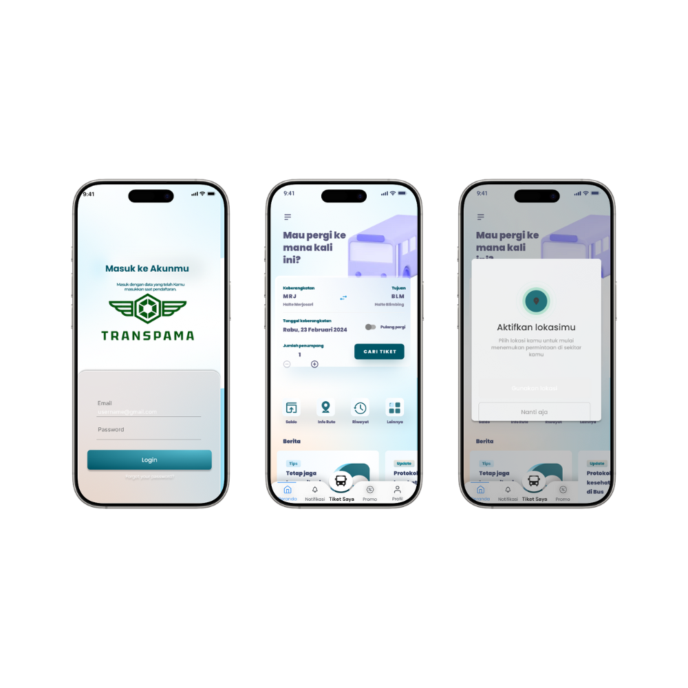 TRANSPAMA Mobile App